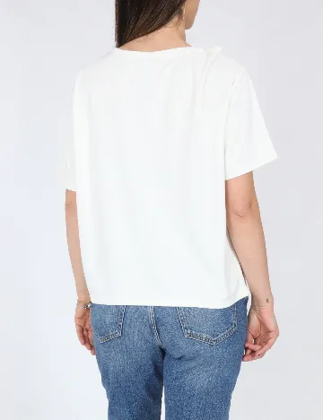 Tricou River Island, alb