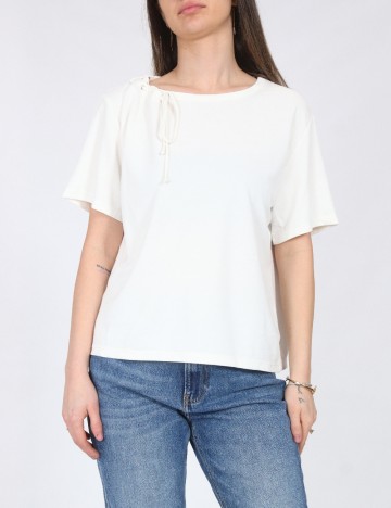 Tricou River Island, alb
