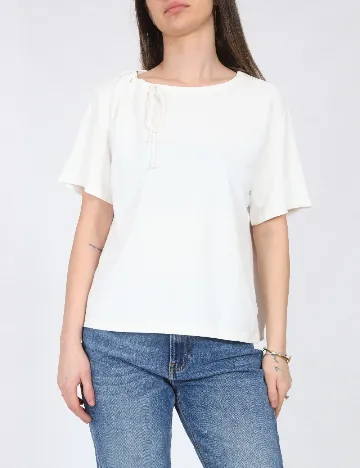 Tricou River Island, alb