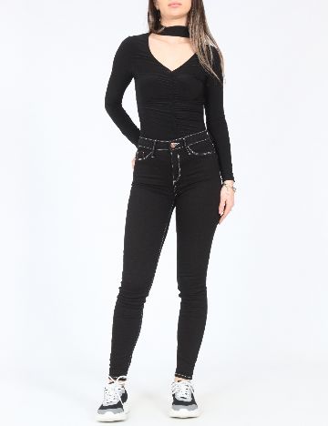 Blugi River Island, negru