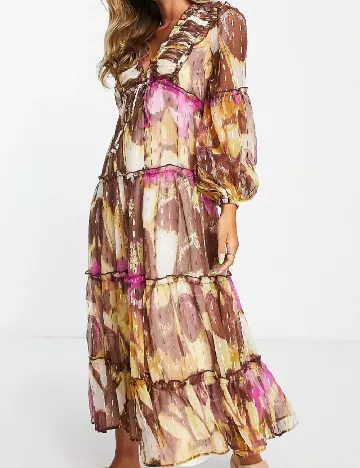 Rochie lunga River Island, mix culori