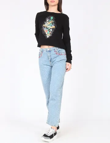 Bluza River Island, negru