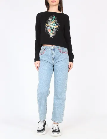 Bluza River Island, negru