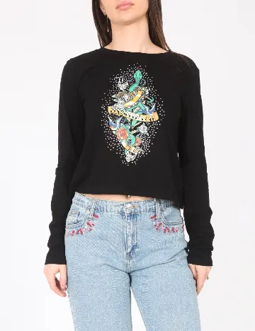 Bluza River Island, negru