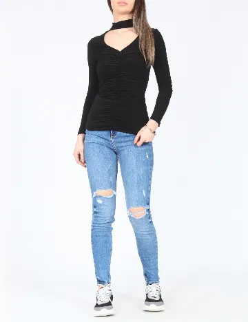 Bluza River Island, negru