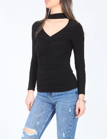 Bluza River Island, negru
