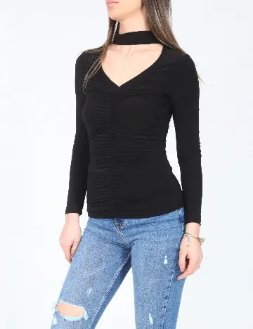 Bluza River Island, negru