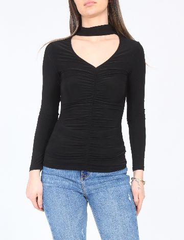 Bluza River Island, negru