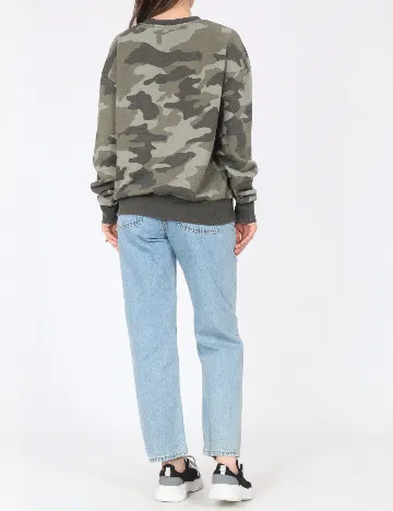 Bluza Oversize River Island, army