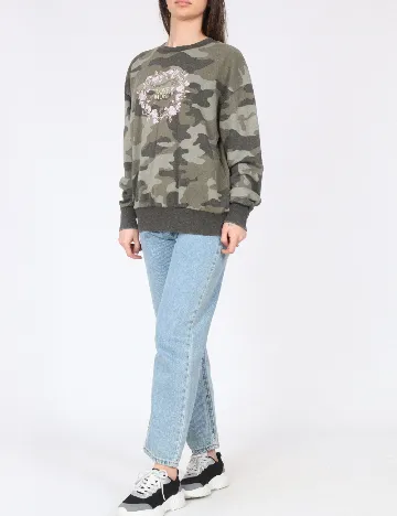 Bluza Oversize River Island, army