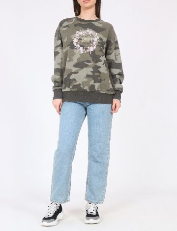 Bluza Oversize River Island, army
