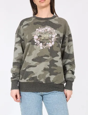Bluza Oversize River Island, army