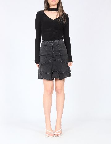 Fusta River Island, negru