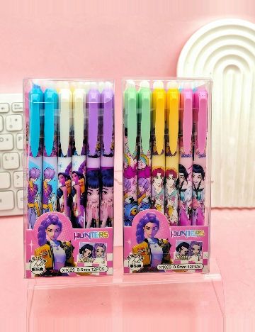 Set pixuri, 12 bucati SHEIN, mix culori