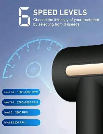 Aparat de masaj SHEIN, negru