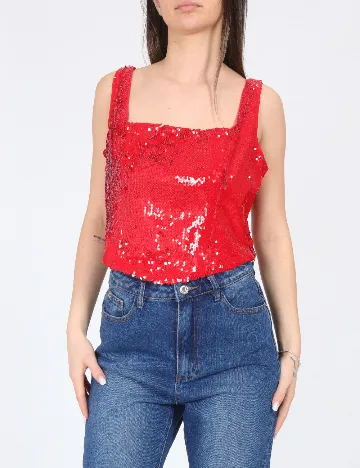 Top River Island, rosu