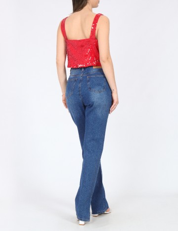 Top River Island, rosu