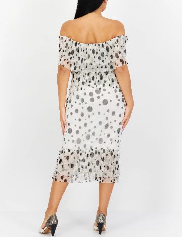 Rochie medie River Island, alb