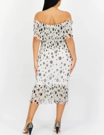 Rochie medie River Island, alb