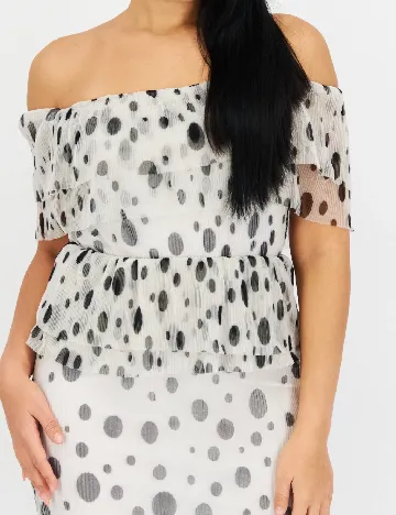 Rochie medie River Island, alb