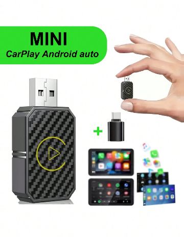 Adaptor Carplay si Android Auto SHEIN, negru