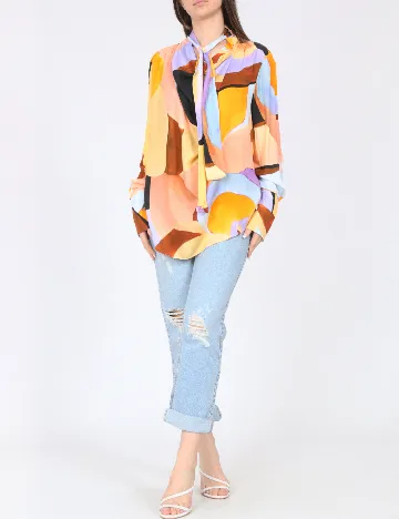 Bluza River Island, mix culori