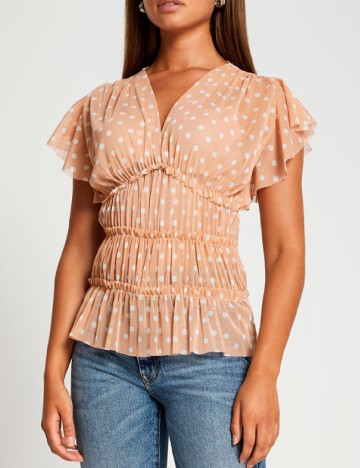 Bluza River Island, maro deschis