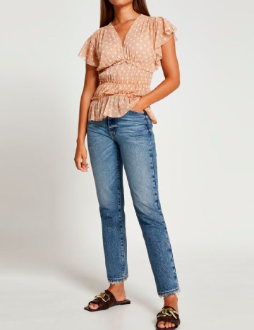 Bluza River Island, maro deschis