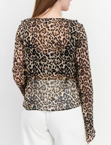 Bluza River Island, animal print