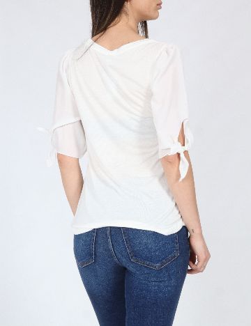 Bluza River Island, alb