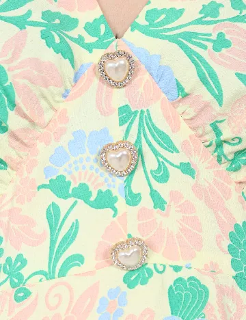 Rochie medie River Island, mix culori