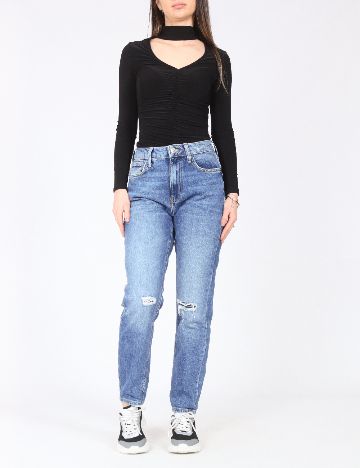 Blugi River Island, albastru