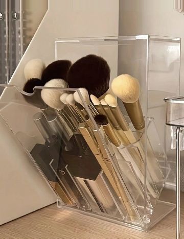 Organizator makeup SHEIN, transparent