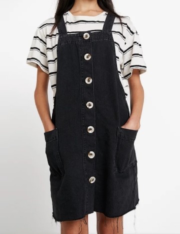 Sarafan River Island, negru