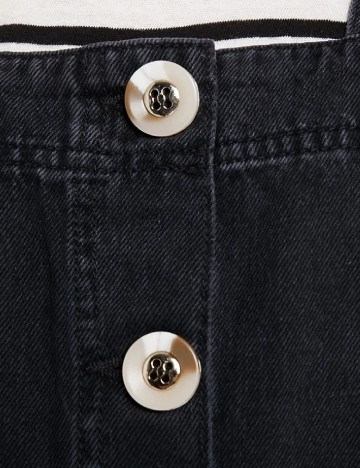 Sarafan River Island, negru