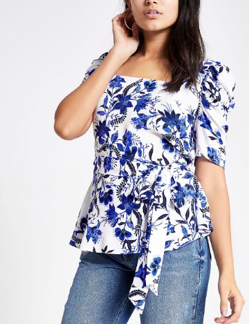 Bluza River Island, albastru