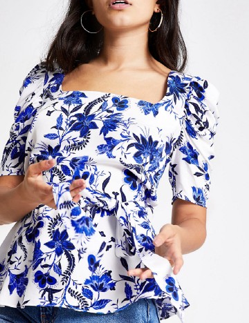 Bluza River Island, albastru