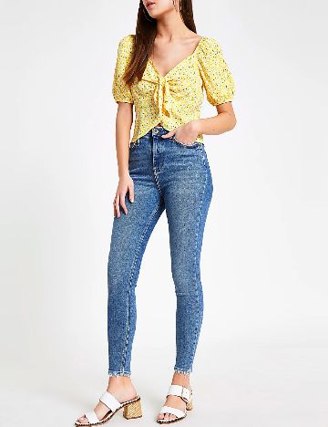 Top River Island, galben