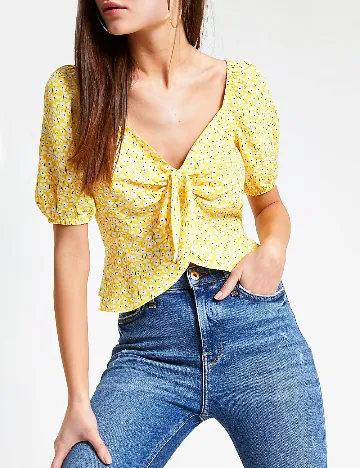 Top River Island, galben