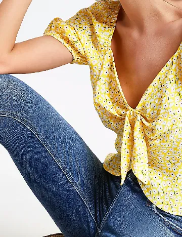 Top River Island, galben