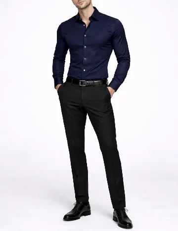 Camasa River Island, bleumarin