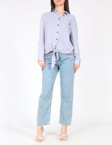 Camasa River Island, albastru