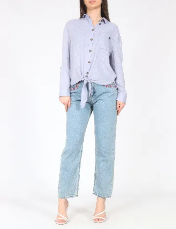 Camasa River Island, albastru