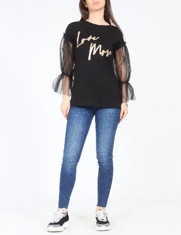 Bluza River Island, negru