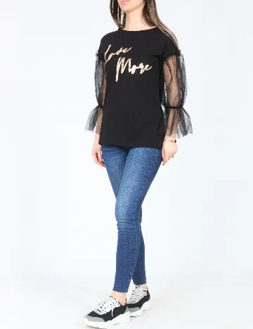 Bluza River Island, negru