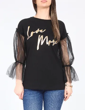 Bluza River Island, negru