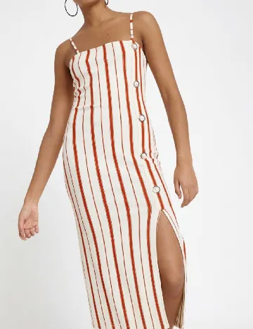 Rochie lunga River Island, crem