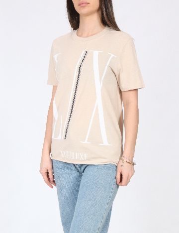 Tricou River Island, crem