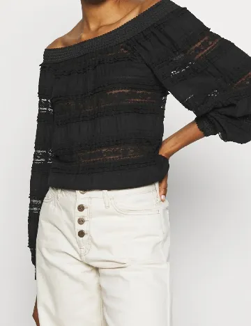 Bluza River Island, negru