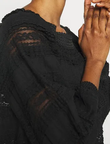 Bluza River Island, negru